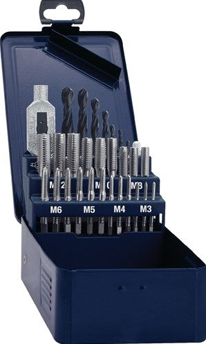 Promat tecwerk Handgewindebohrer-Set | Di 352 | m3-m12 | hss | 29 Stück - 4000867550