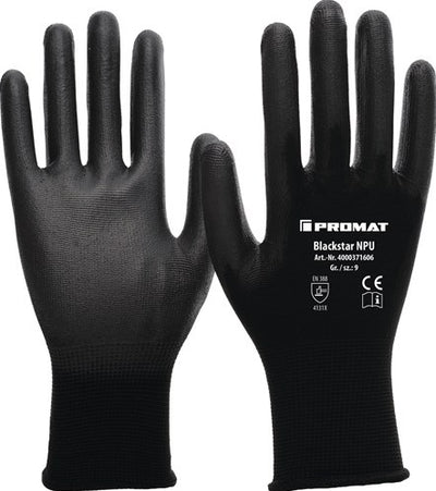 Promat Tecwerk Handschuh | blackstar npu | Größe 6 (s) schwarz | und 388 PSA-Kategorie II | und 388 - 4000371603