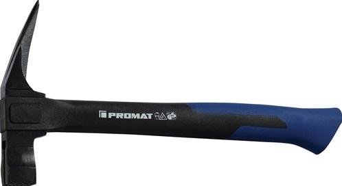 Promat tecwerk Drehhammer | Kopfgewicht 600 g mit Magnet aufgerauht | schwarz lackiert - 4000811132
