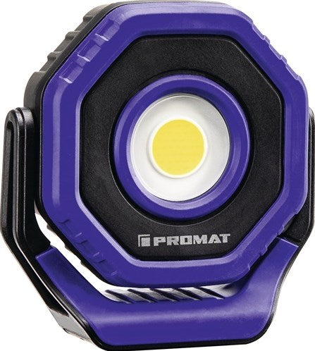 Promat tecwerk LED Akku-Handlampe | 3,7 V 2600 mAh | Li-Ion 7 W 100-700 lm | Ladezeit 4 h - 4000873349