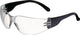 Promat tecwerk Schutzbrille | Tageslicht Basic | und 166 | Halterung schwarz, Ring klar | Polycarbonat - 4000370018