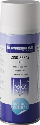 Promat tecwerk Zinkspray | Licht | 400ml | weiß | Aluminium | Sprühdose - 4000354066