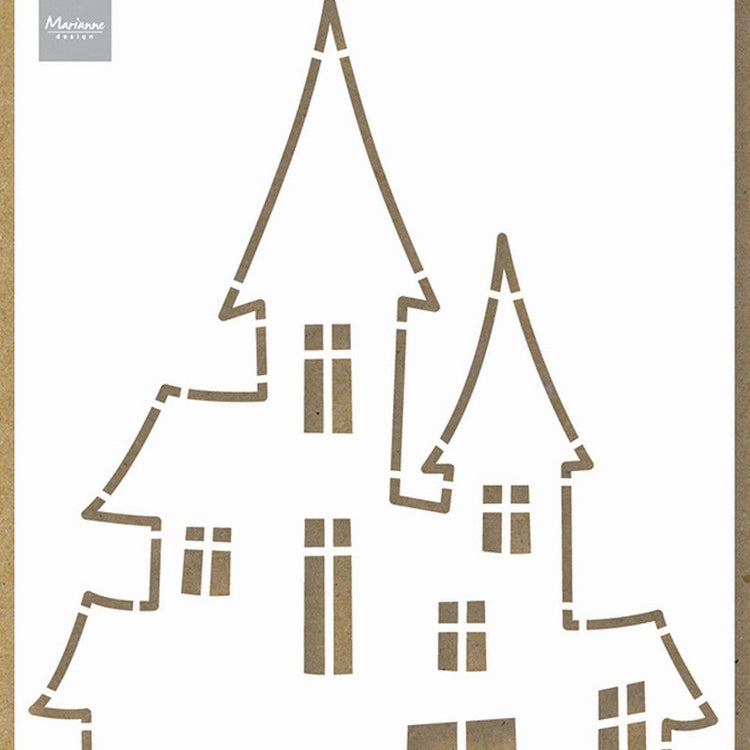 Marianne Design • Bastelschablone Spukhaus