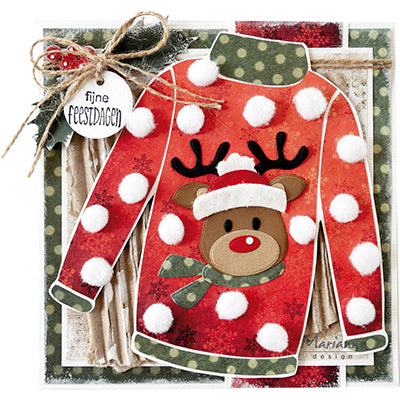 Marianne Design • Bastelschablonenpullover
