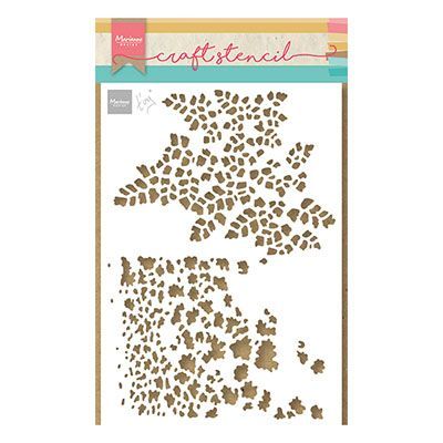 Marianne Design • Basteln Sie die Schmetterlingstexturen der Tiny-Schablone