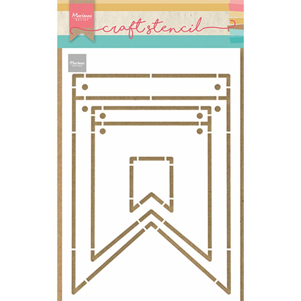 Marianne Design • Basteln Sie Schablonenbanner
