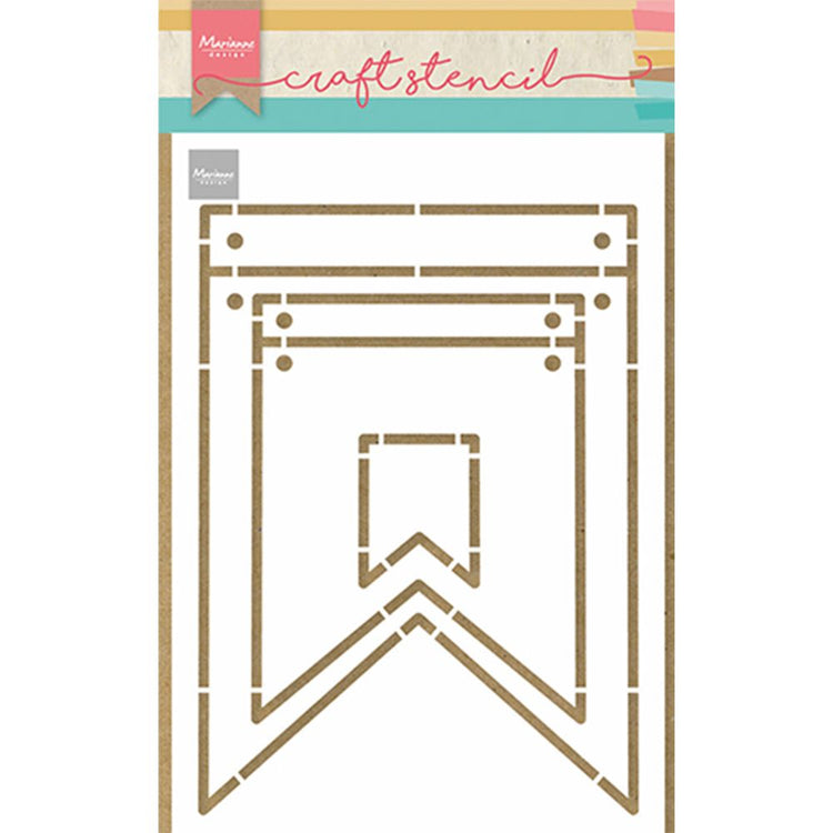 Marianne Design • Basteln Sie Schablonenbanner