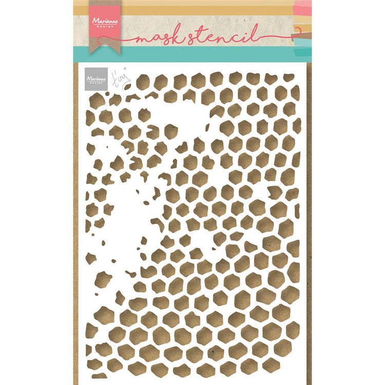 Marianne Design • Maskenschablonen Tiny's Honeycombe