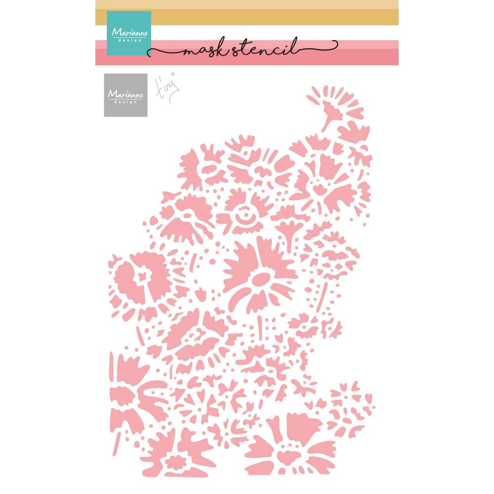 Marianne Design • Maskenschablonen Tiny's Blumenfeld