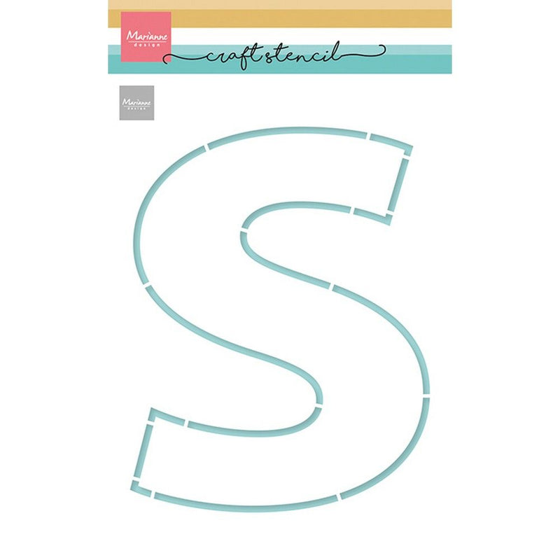 Marianne Design • Bastelschablonen S-Buchstabe
