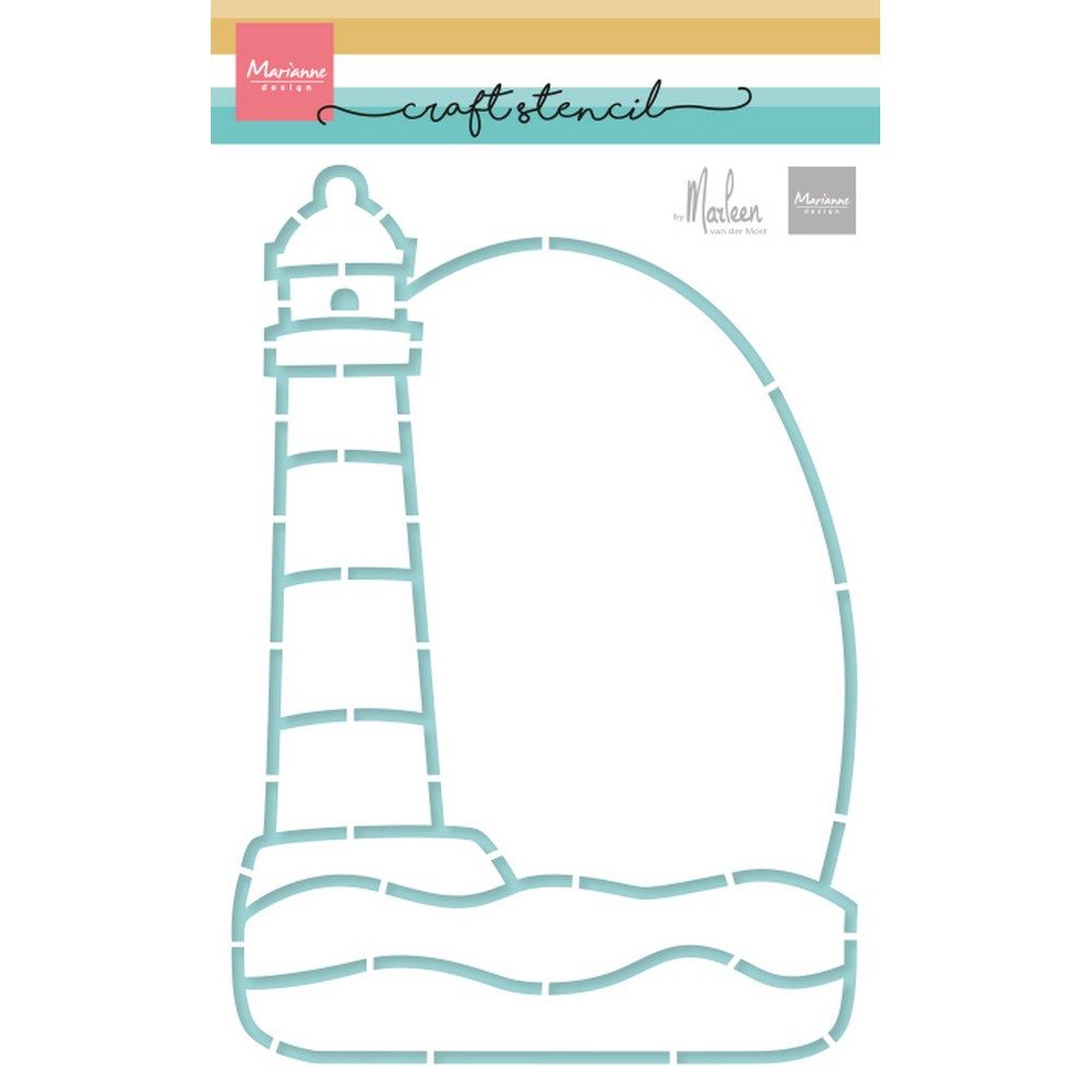 Marianne Design • Bastelschablone Leuchtturm von Marleen