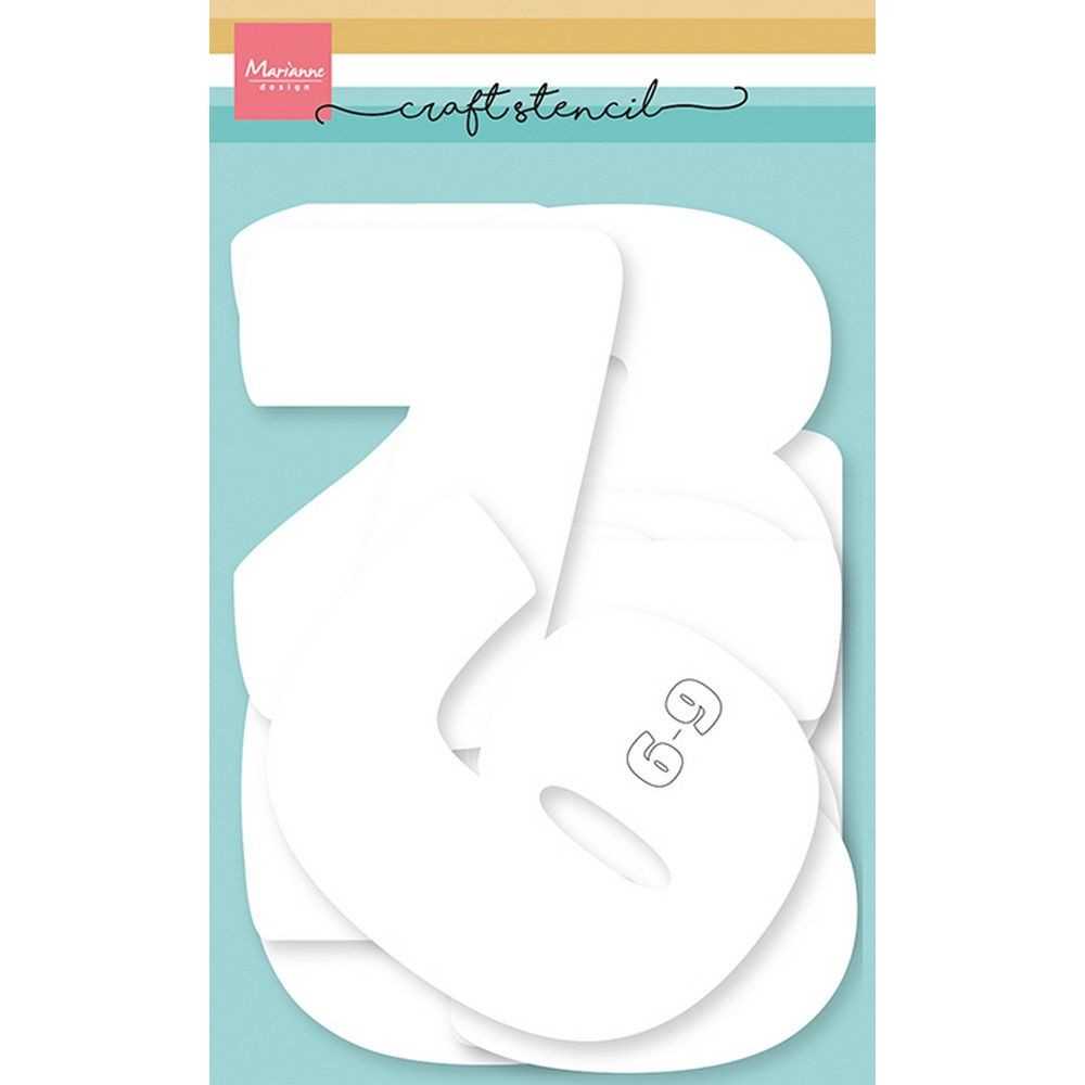 Marianne Design • Schablonen Zahlen 12 cm