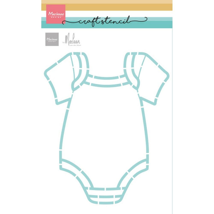 Marianne Design • Bastelschablonen-Strampler von Marleen