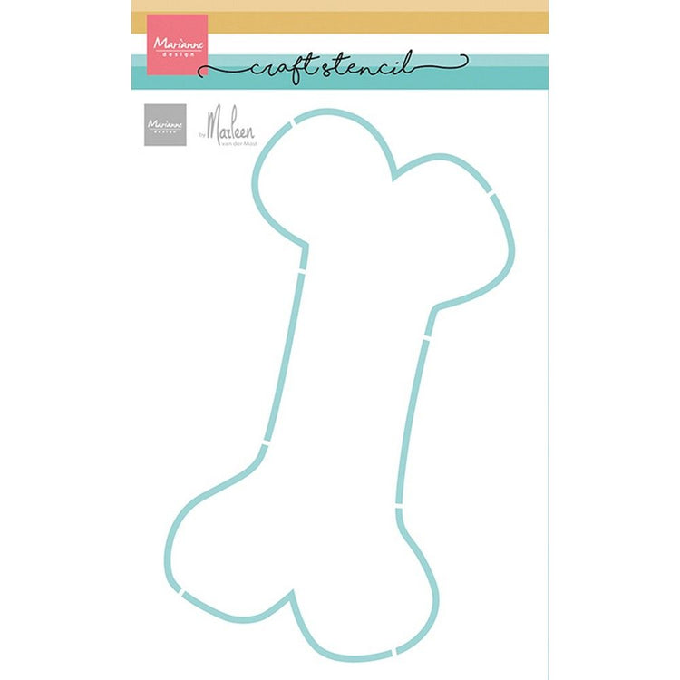Marianne Design • Bastelschablone „Hundeknochen“ von Marleen