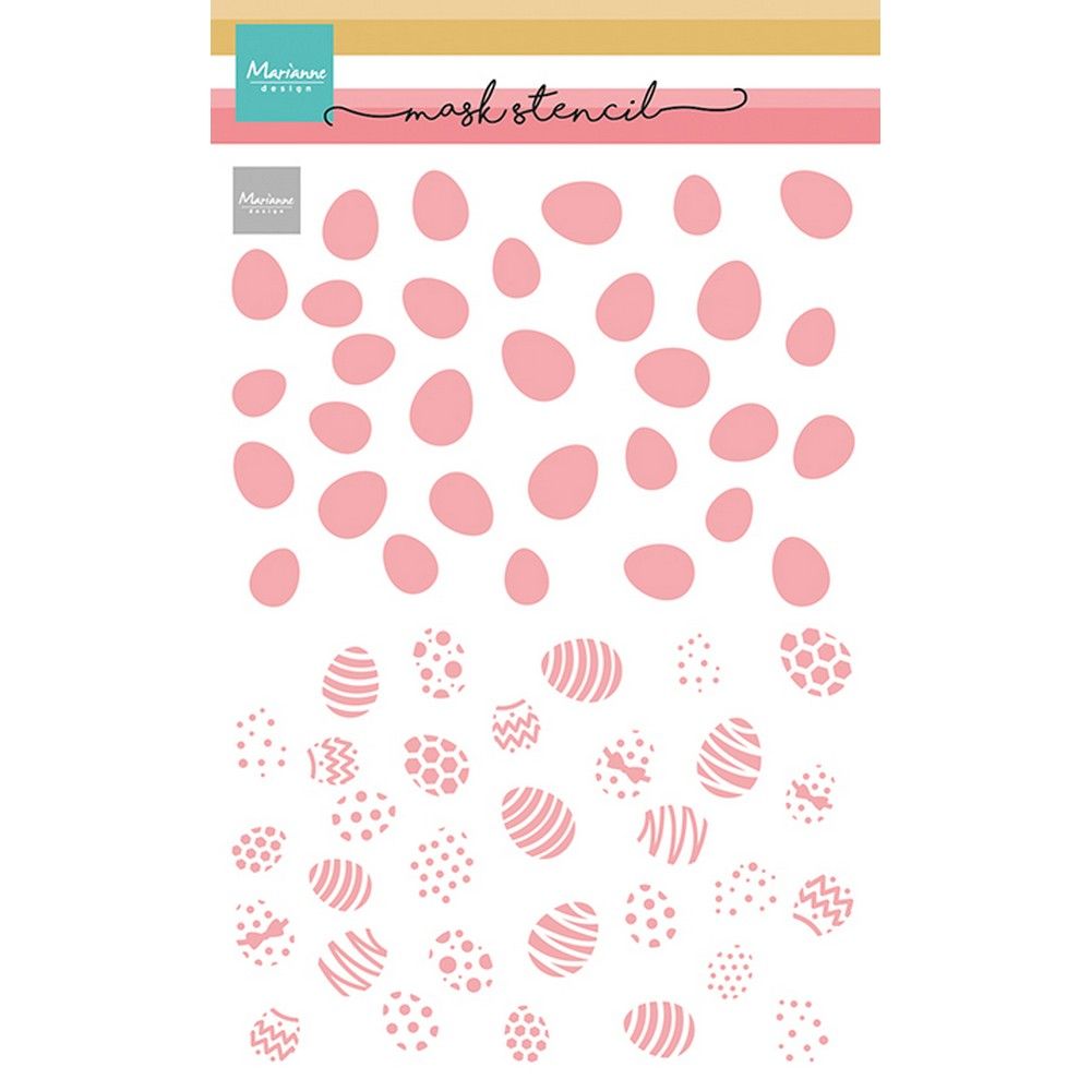 Marianne Design • Maskenschablone 2-lagige Ostereier
