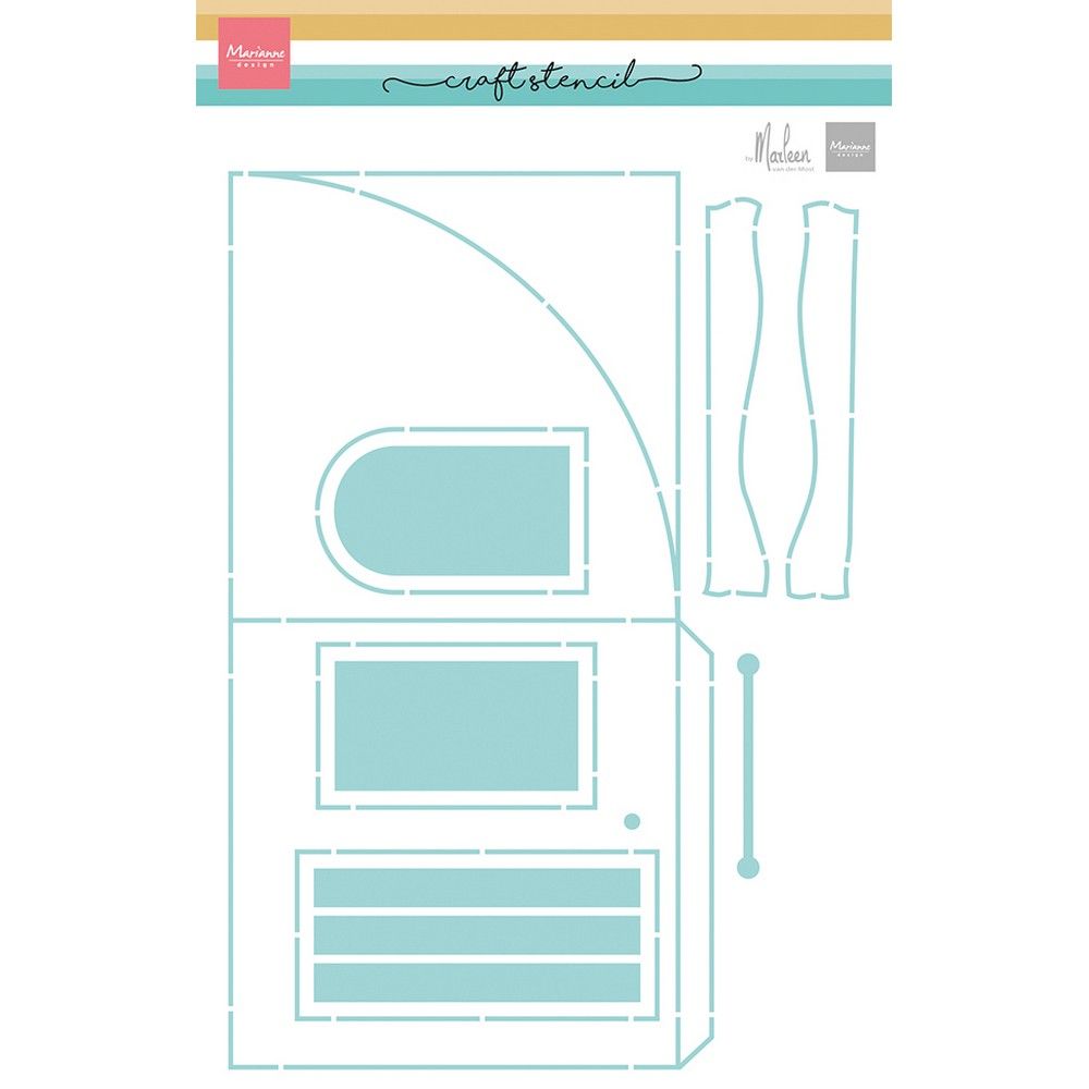 Marianne Design • Bastelschablone A4 „Create a Room“ von Marleen