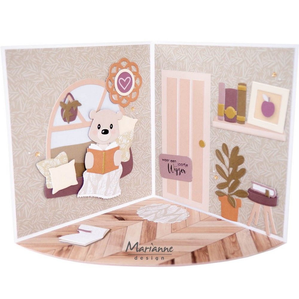 Marianne Design • Bastelschablone A4 „Create a Room“ von Marleen