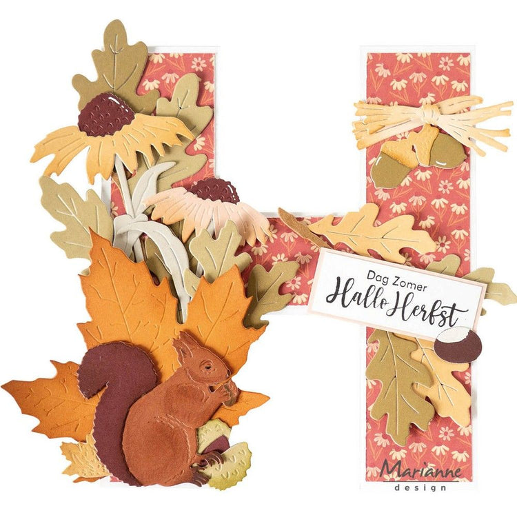 Marianne Design • Schablonen Bastelschablone H-Buchstabe