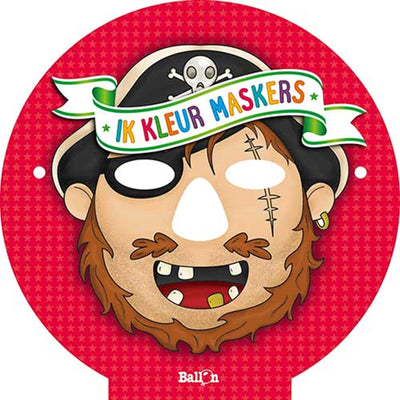 Den Ballon färbe ich mit Masken - Fantasie