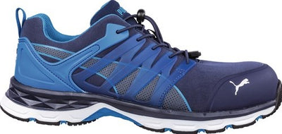 Puma Sicherheitsschuh | Größe 43 blau | s1p esd hro src en iso 20345 | Mikrofaser | 1 Stück - 64.385.0-43 64.385.0-43