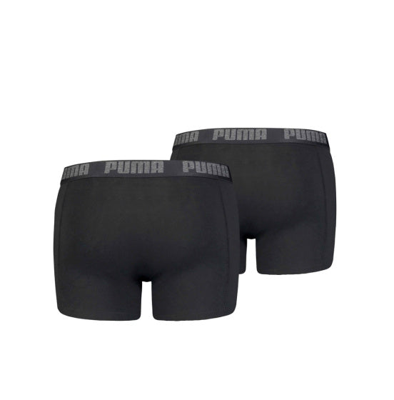 Puma Basic Boxer Short Men (Pack von 2) Schwarze Größe xl