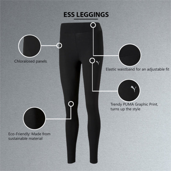 Puma Ess Sport Legging Ladies Black Size xl