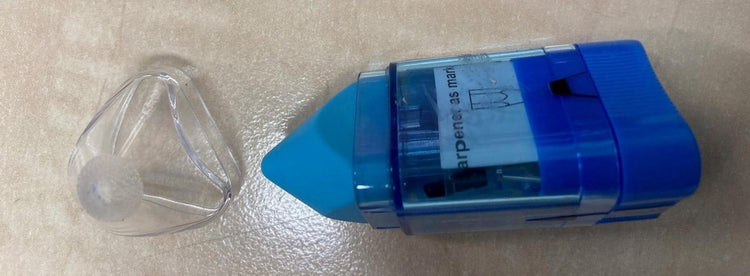 Bruynzeel Gum und Bleistift scharf mit Kollektion Schüssel Blau