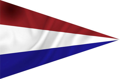 Dokkumer Flaggen Zentralpunktflagge Niederlande 30x45 cm gesponnenes Poly