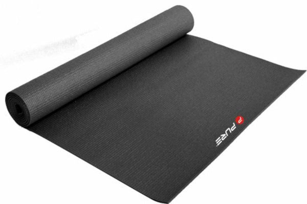 Pure2improve Yogamat 172 x 61 cm schwarz