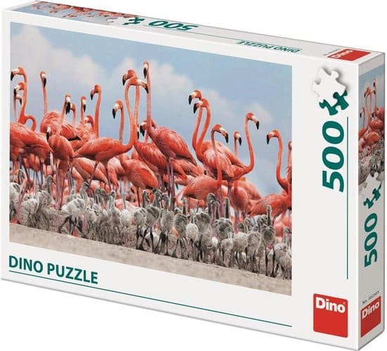 Puzzle Flamingos 500 Stück