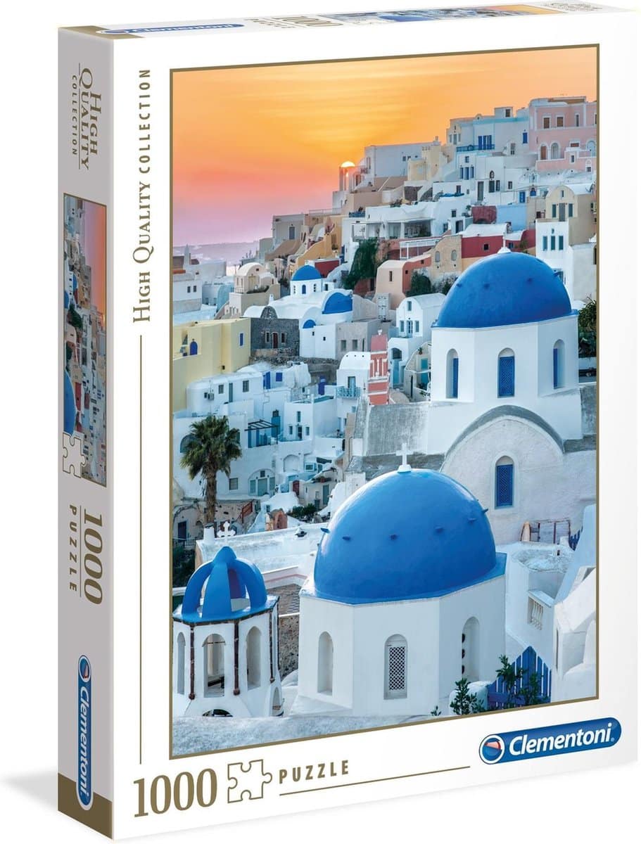 Puzzle Santorini Cityscape 1000 Stücke