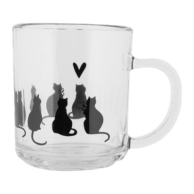 Clayre Eef Teeglas Katzen 200ml