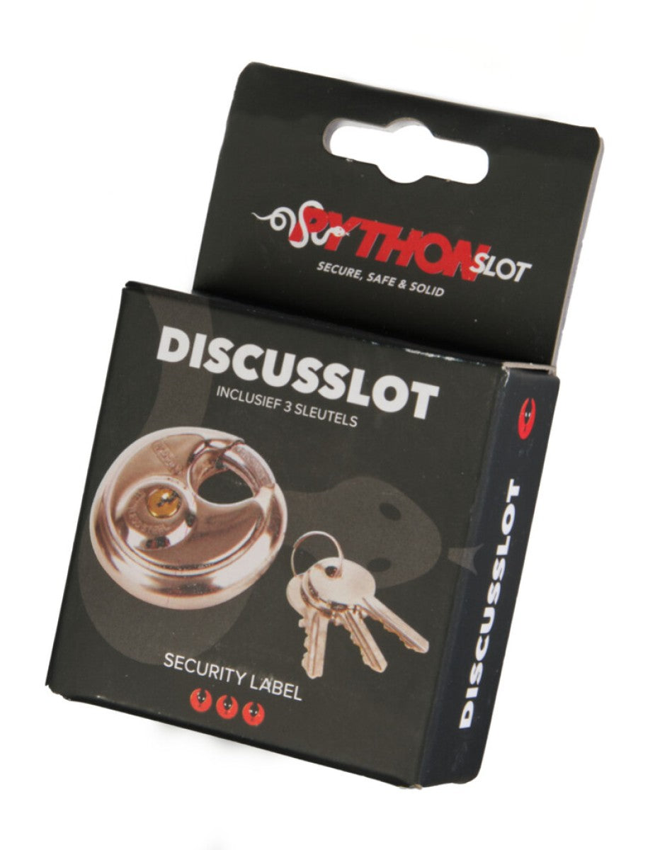 Python Diskusschloss 10x70mm chrom