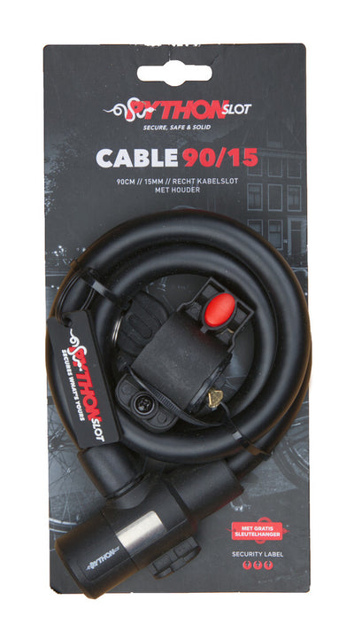 Python Pythonslot Cable Lock 15mmx90 cm mit Klammer