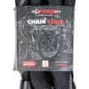 Python Slot Chain Lock Black Nylon -Hacken