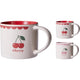 Tasse Kirschdose 12 ø9xh7,9cm