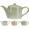 Excellent Houseware Teekanne Steingut 900ml 3sort