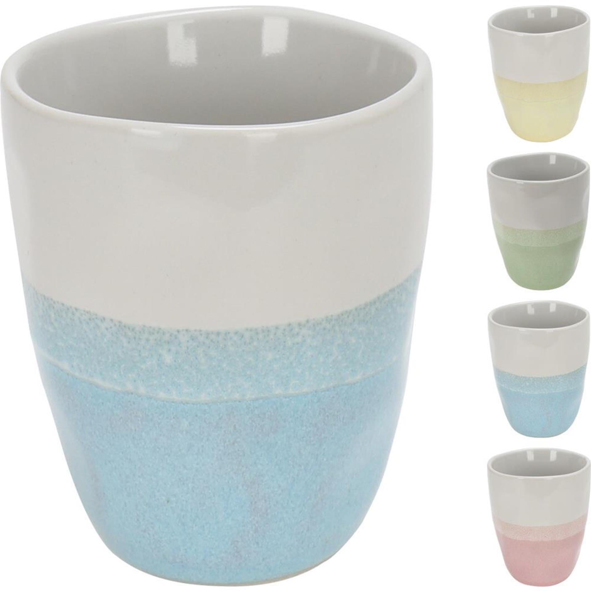 Exzellenter Haushaltswarenbecher aus Steingut, 150 ml