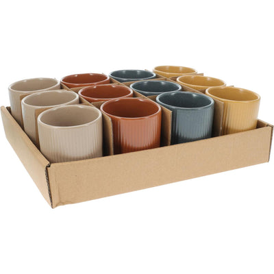 Hervorragender Steingutbecher für Haushaltswaren, 200 ml, ø7 x 8,6 cm