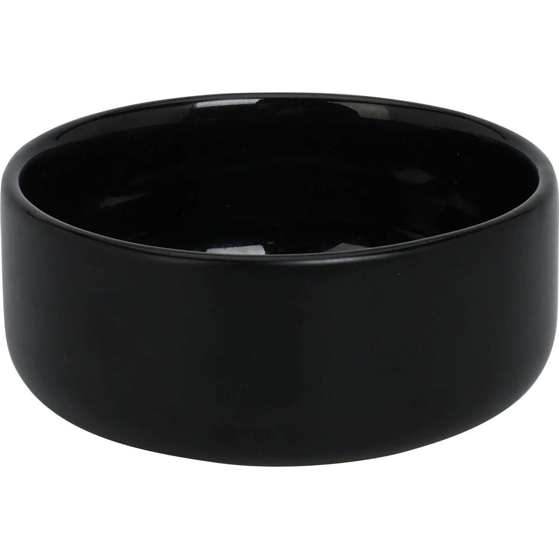 Excellent Houseware Schüssel Steingut 160 ml schwarz