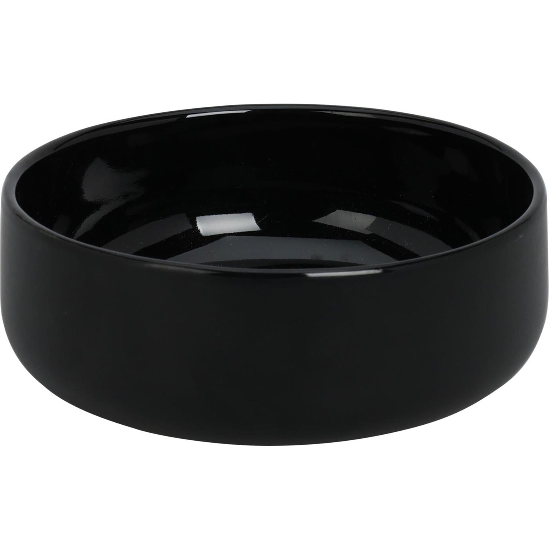 Excellent Houseware Schüssel Steingut 400 ml schwarz