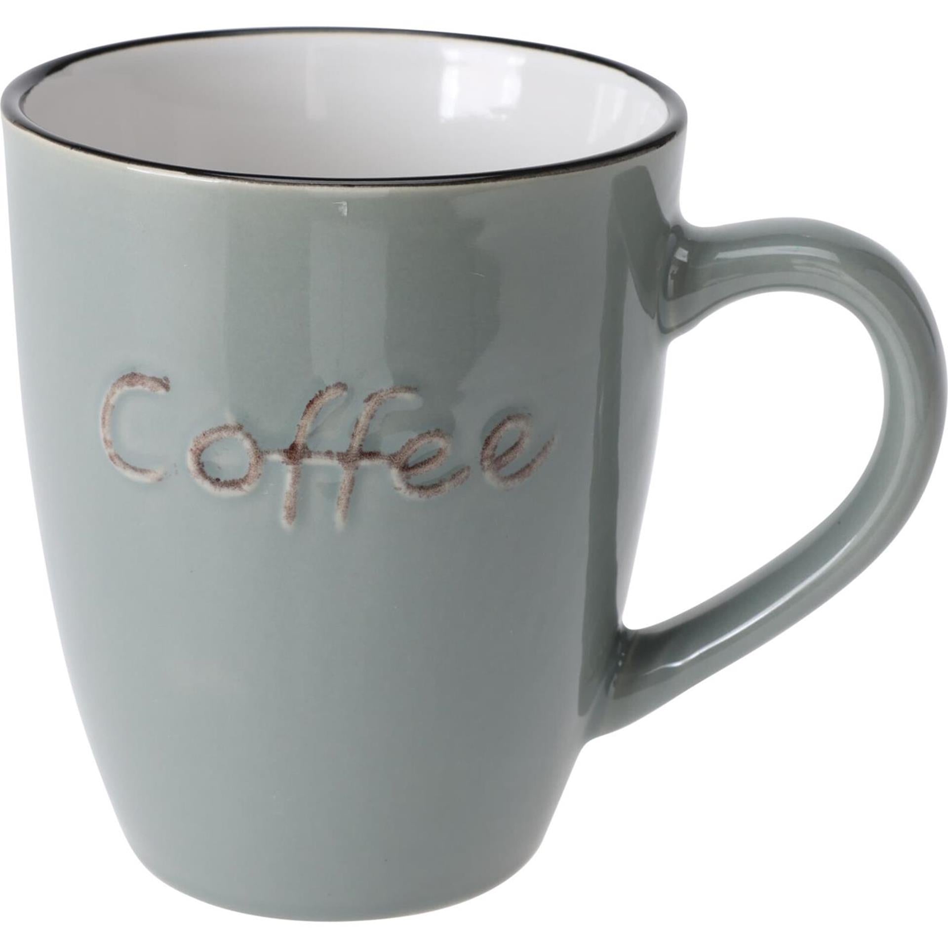 Excellent Houseware-Becher aus Steingut, 350 ml