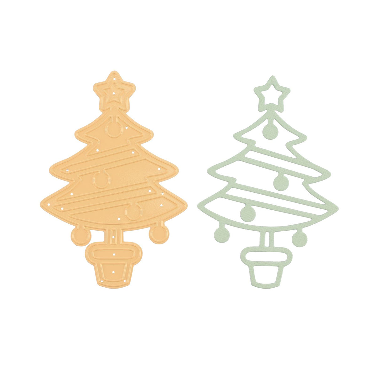 Nellies Wahl • Form des geschmückten Weihnachtsbaums