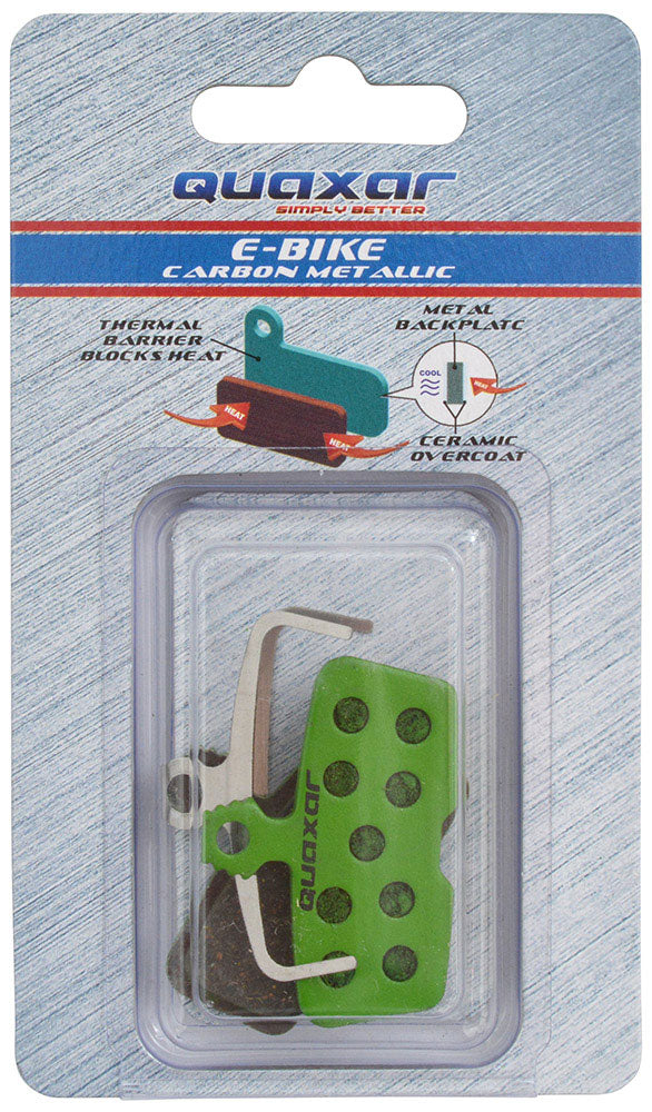 Quaxar Sram Avid Code Code R Guide für Carbon-Metallic-E-Bike-Scheibenbeläge