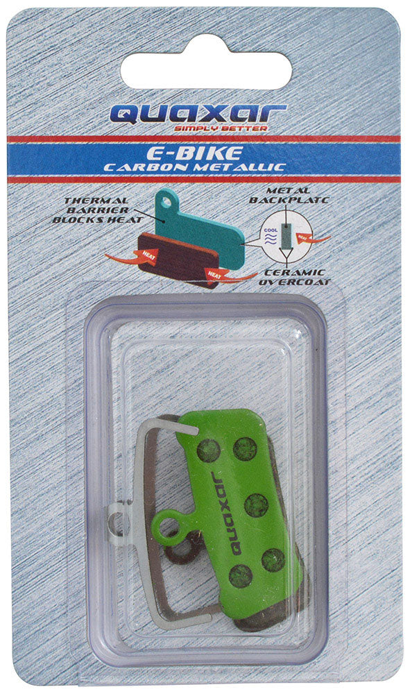 Quaxar Sram Avid Trail Guide RSC Carbon-Metallic E-Bike-Scheibenbeläge