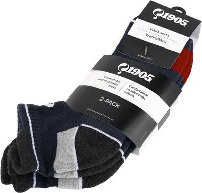 Quick q1905 Socken 2er-Pack | schwarz | Größe 47 - 00.114.008.06