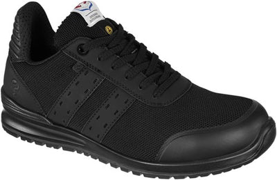 Schnellarbeitsschuh Sprint Dark Low QS0561 S1P | schwarz | Größe 38 - 00.114.006.38