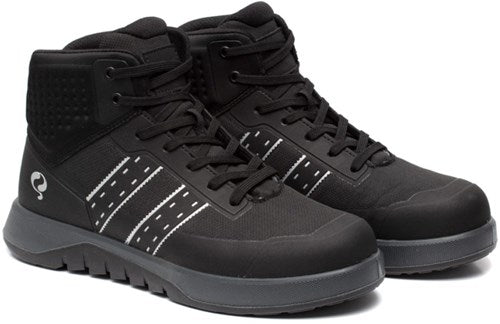 Schnellarbeitsschuh urban high qs0201 s3s | schwarz | Größe 42 - 8718591554667