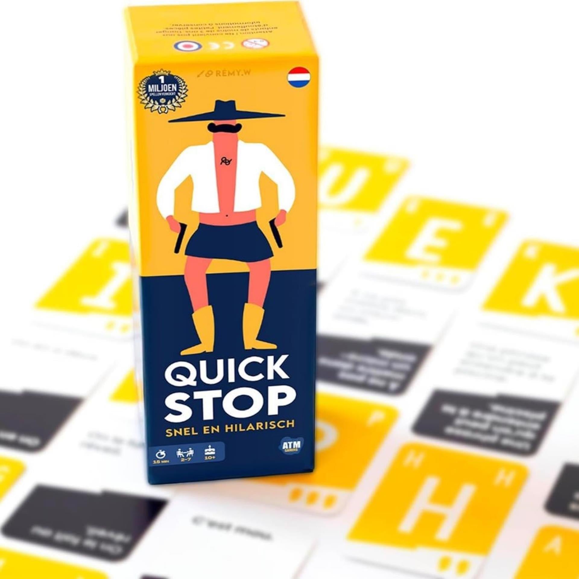 Asmodee Quickstop-Partykartenspiel