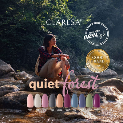 Claresa Claresa UV LED GELLAK 5ML GRÜNE 801 Ruhiger Wald